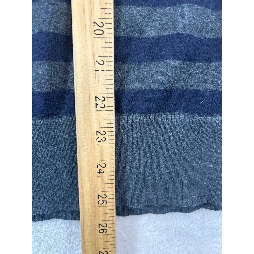 Banana Republic Sweaters Lot Mens M Striped Colorblock 1/4 Zip‎ Cotton Cashmere